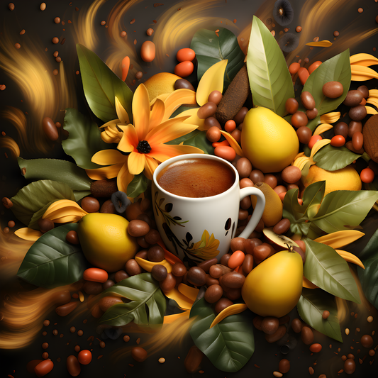 Taza de espresso servido con Blend Idílico, el Mejor Café de España 2023 según el Fórum del Café