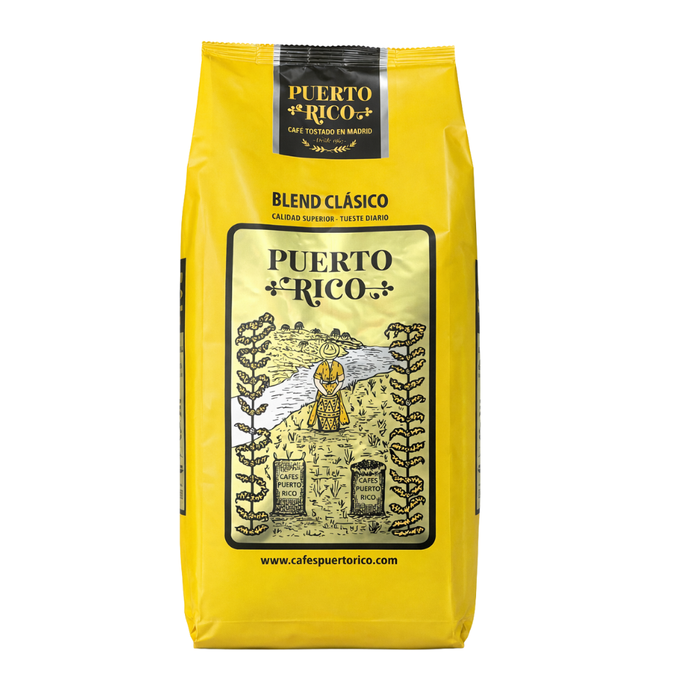 Blend Clásico Cafés Puerto Rico, Tueste Natural 1000g