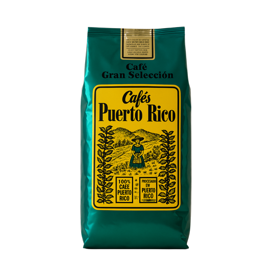 Blend Clásico Cafés Puerto Rico, Descafeinado, Tueste Natural 1000g