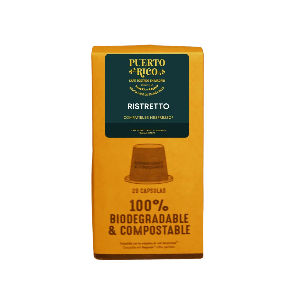 Cápsulas compatibles Nespresso® | Ristretto - Tienda Online Cafés Puerto Rico