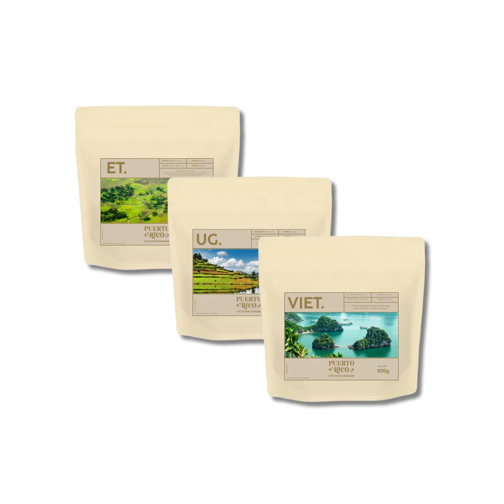 Pack Orígenes - Exploradores del Mundo - Tienda Online Cafés Puerto Rico