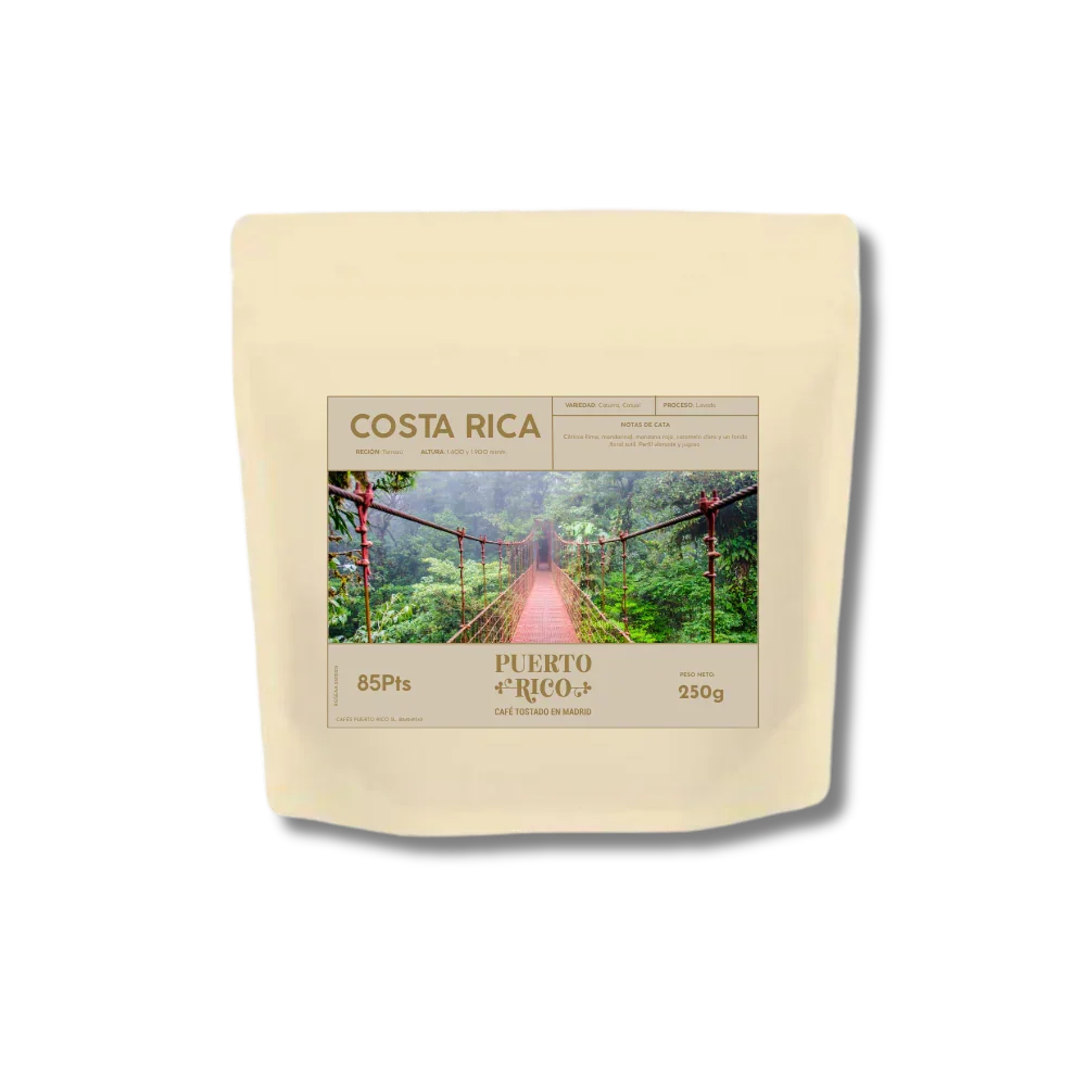 Costa Rica – Perfil Fresco y Afrutado | SCA: 85Pts - Tienda Online Cafés Puerto Rico
