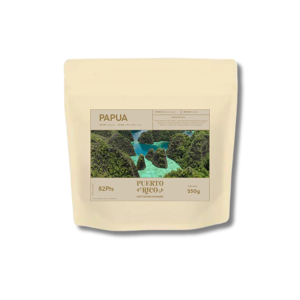 Papua- Exótico y especiado | SCA: 82 Pts - Tienda Online Cafés Puerto Rico